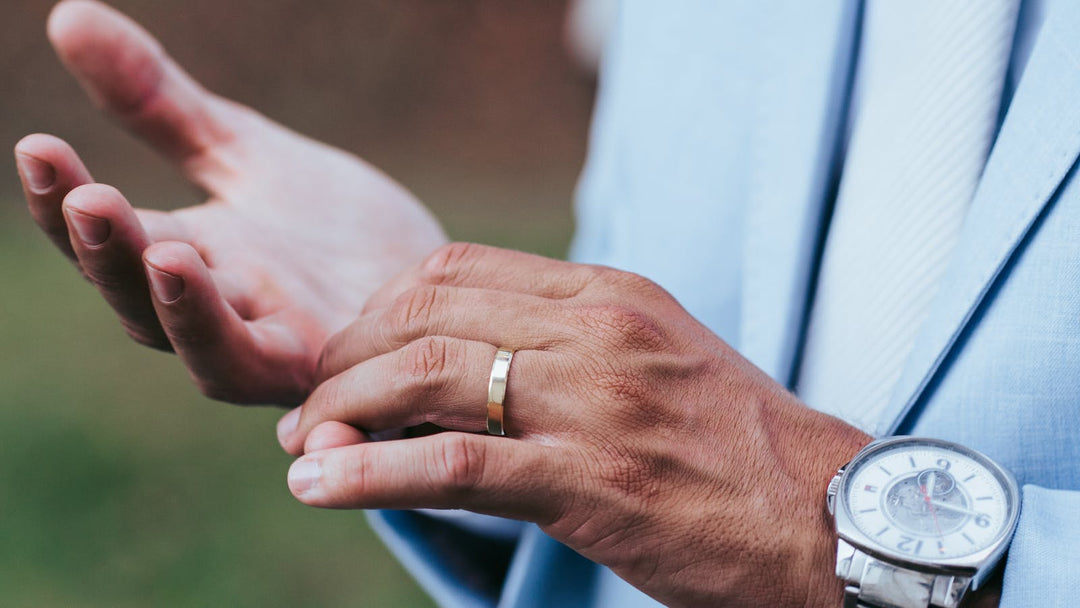 brushed vs polished tungsten ring — FoundryCut