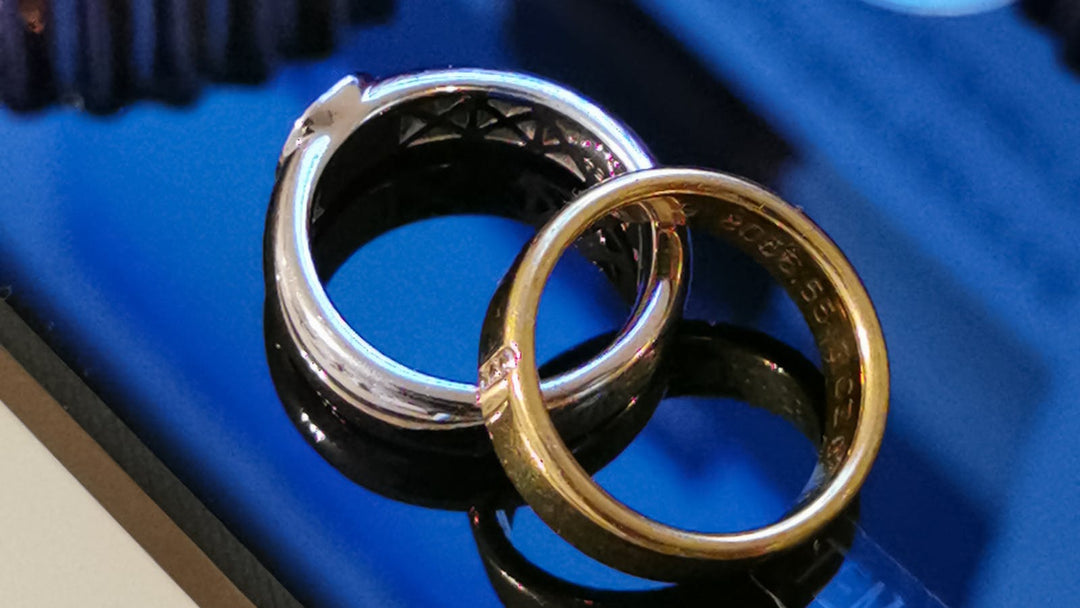 tungsten ring engraving — FoundryCut