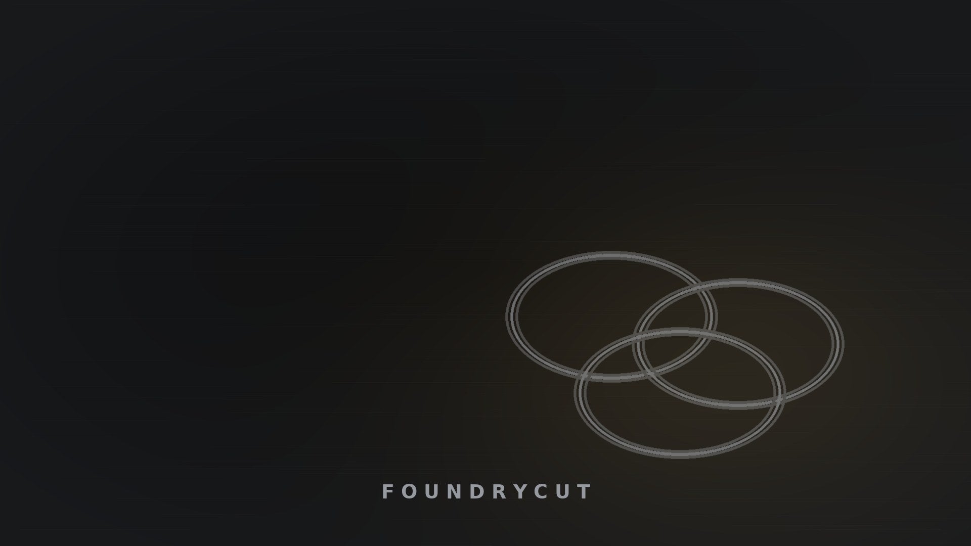 white gold men's wedding band look in silver-tone tungsten — FoundryCut