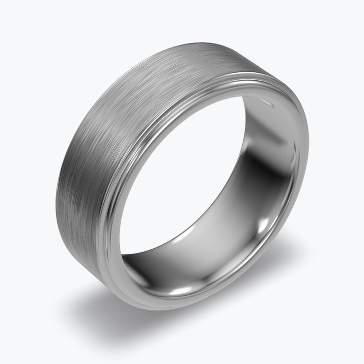 Silver-Tungsten-Ring-Matte-Photo-1